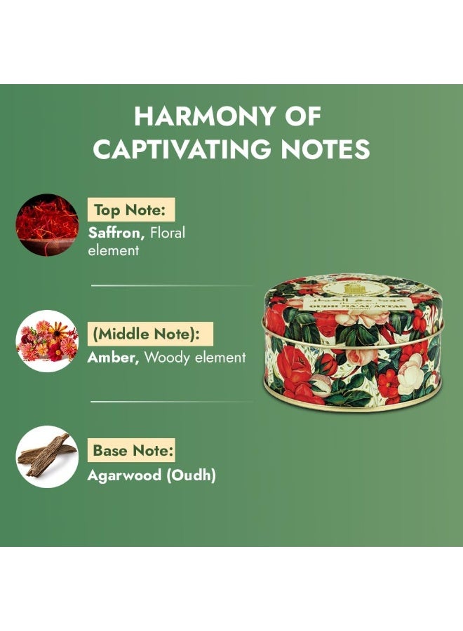 Al Haramain Oud Ma’Al Attar Bakhoor 50g | Premium Agarwood & Attar Incense | Long-Lasting Home Fragrance & Odour Eliminator - Image 2